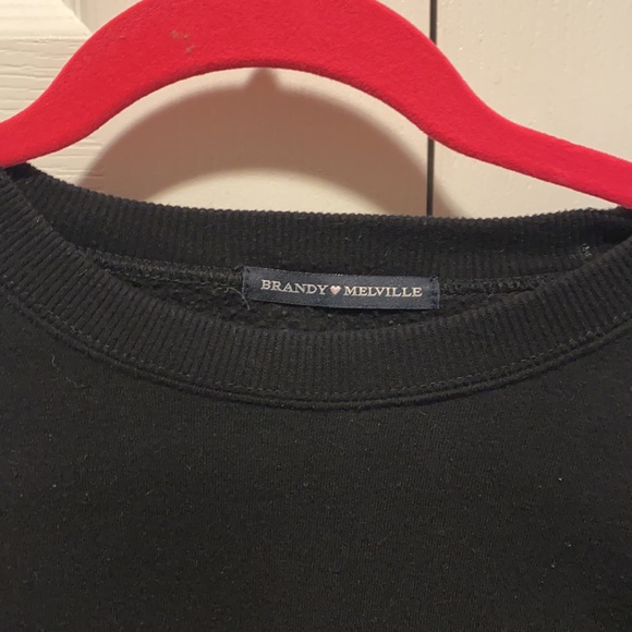 brandy melville los angels cropped sweatshirt - Picture 3 of 3